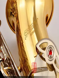 High Quality Super Action ConnSelmer AS500 Saxophone Gold silvering key Alto Full flower Eb Tune Model E Flat Sax with Reeds Case5639363