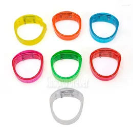 Decoração de festa 150pcs Controle de voz LED Bracelet Sound Som ativado Glow for Clubs Concerts Dancing Christmas