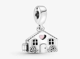 Sweet Home Ny ankomst 925 Sterling Silver Mom039s House Dangle Charms Fit Original European Charm Armband Weddi3238507