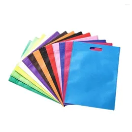 Сумки для хранения многоразовые сумки для покупок без ткани складной ткани складываемые сумочки.