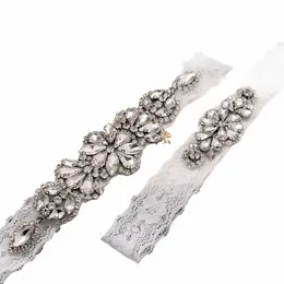 Youlapan Wedding strumpeband Rhineste Sexiga Garters Kvinnor/Kvinna/brud lårring Brudspetsben Ring Loop Bride Keepsake Ths464 672i#