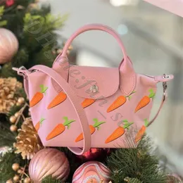 Crossbody Bags Store Leather Clearance Luxury Wholesale Genuine 95% Off Dumpling Bun Nylon Cute Graffiti Decoration High Grade Short Handle Handbag Crossbody P6qb