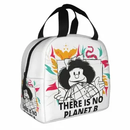 Mafalda Não há lancheiras isoladas do planeta B almoçadas mais frias almoço Cataner com vazamento de lanchonete à prova de lanchone