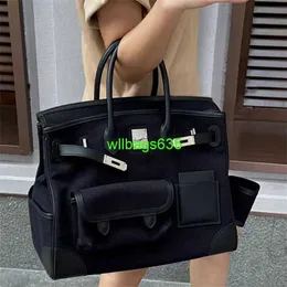 TOSES CARGO BK TOPID TORIBIC WŁOGA Włoski Torba Platynowa Torba Platyna Oryginalna skórzana skórzana torebka podróżna duża pojemność jedno ramię Crossbody W Have Logo Hb1p1m