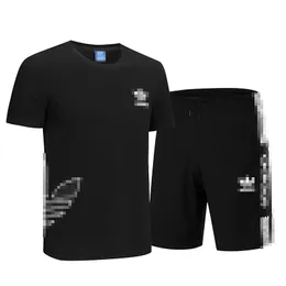 New Summer Men's Sets Tracksuit Men Shirve Sleeve T camisetas+shorts esportivos Men Men Casual Men Rousel Mens Joggers Conjuntos
