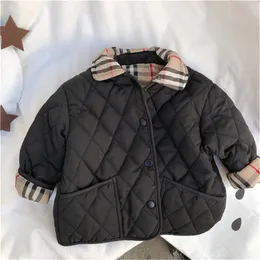 Baby designer padded jacket luxury high quality jacket children girls boys warm windproof jacket children's clothing size 100cm-160cm a1