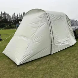 Przenośny wodoodporny tylny namiot samochodowy na zewnątrz schronienie na kempingu Top dach dachowy na plażę 240416