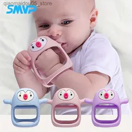 SOOTHERS TEETHERS NEVER DOPL BABY SILICONETETE TOY TOY BABY HAND TEETS PECIFIER FORE BABIES BABIES NEONATAL TEETH TOY Q240416