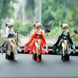 Figuras de brinquedo de ação Japão 13 cm yosuga no sora figura figura pvc ação anime coleção periférico modelo de boneca brinquedos kimono sora figura para garoto presente y240416