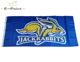 Południowa Dakota State Jackrabbits Flaga 3*5 stóp (90 cm*150 cm) Baner Flag poliestrowy Dekoracja Latająca Flaga ogrodu Home Flag Flag Flags4506925