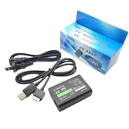NEU 2024 EU -Stecker 5V Home AC -Adapter Wandlade den Netzteil für Sony PlayStation Portable PSP 1000 2000 3000 Ladekabelkabel AC