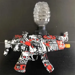 Gun Toys Neue MP5 Splatter Gel Ball Pistol Splat Elektrische Spielzeugwaffe Airsoft für Kinder Outdoor Lustig Shooting Game Toy 240417