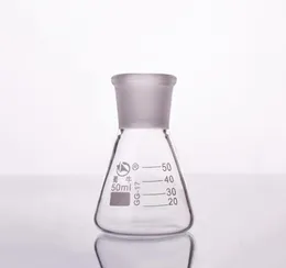 실험실 용품 5010000ml 유리 Erlenmeyer Flask Conical Bottle 2429 관절 화학 Glassware2689924