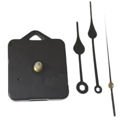Home Clocks DIY Quartz Clock Movement Kit Black Clock Accessories Mechanism Mechanism Mechanism Mechanism مع مجموعات اليد طول عمود 13 9828271