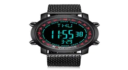 NAVIFORCE 9130 Мужские цифровые часы SPUTWATCH Ремень для пояса календарный календарный календарный дисплей для мужчин 5 цветов доступны 8382446