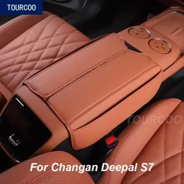 Interiörstillbehör för Changan Deepal S7 2024 Center Console Armest Protective Cover Pad Modified Modified