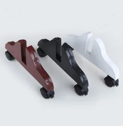 Plastic Screen stand with brake caster metal trolley base partition support upright stand room divider bracket1618360