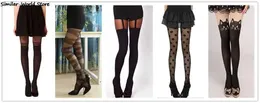 Sexy Socks 5 Styles Women Black Temptation Sheer Mock Suspender Tights Cat Pantyhose Sexy Stockings Cool Mock Over The Knee Sheer Tights 240416