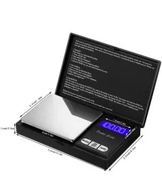 Mini bolso de bolso de bolso em escala de bolso de bolso de ouro mini aço inoxidável escala eletrônica Gram Balance Scale de peso 5297323