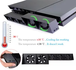 PS4 USB Cooling Fan Cooler External Turbo Temperature Control Fan for S Playstation 42558991