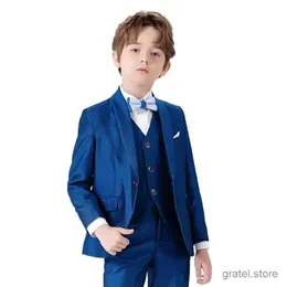 Suits Children Shining Luxurious Photograph Dress School Kids Beaufitul Birthday Suit Boys Formal Wedding Performance Tuxedo Wear