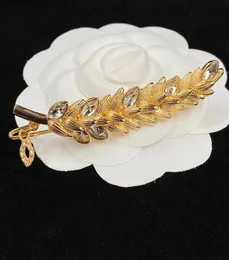 Moda Suimai Hair Clips Barrettes Ladies 18K Gold High Quality Designer Designer Klip biżuterii 5200210