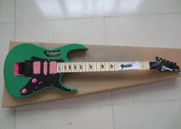 Guitars Jem 7V Färgglada Inlay Electric Guitar Green Maple Fretboard Flyod Rose Tremolo Guitar6354498