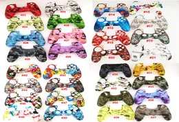 Gamepad الملونة Soft Silicone Gertection Case for PS4 Wireless Controller 5733220