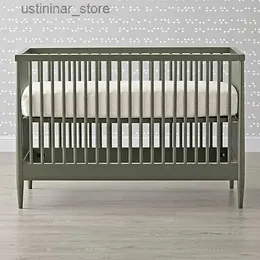 Babykrippen 2024 Babys und Kinder Schlafzimmer Co-Sleeper Colecho Baby Basinet Berceau Posen Bebe Baby Crib Bett Holz Kinder Krippen l416