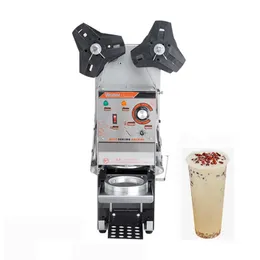 9.5cm Ticari Kupa Mühür Sütü Çay Sızdırmazlık Makine Kupası Basınç Sızdırmazlık Makinesi İçecek Kupa Mühür Makinesi