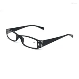 Güneş Gözlüğü Konforlu Ultralight Okuma Gözlükleri Büyüteç Presbyopia 1 1.5 2.0 2.5 3.0 3.5 Diyopterler Gözlük Elmas Bahar Bacaklar L2