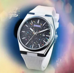 Crime Premium masculino Simple Dial observa o movimento do quartzo relógio de tempo assistir cinto de borracha colorido elegante vintage de pulseira de pulseira impermeável vintage Montre de lux