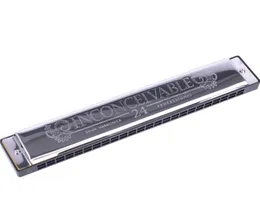 SWAN SW244 TREMOLO HARMONICA 24 HOLES 48 TONES Cキーとブラックボックス7651624