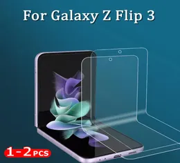 Samsung Galaxy Z Flip의 휴대 전화 화면 보호기 전면 Samsung Galaxy ZFL3599710을위한 스크래치 TPU 하이드로 겔 보호 필름