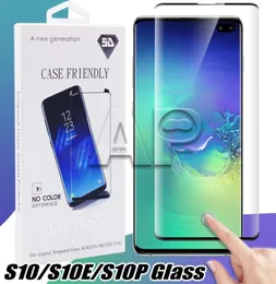 Przyjazne dla ekranu szklane szklane szkło dla Samsung Galaxy S23 UTRAL S22 S21 S20 S9 Uwaga 20 Ultra 10 S8 Plus Mate 30 Pro 3D 4126732