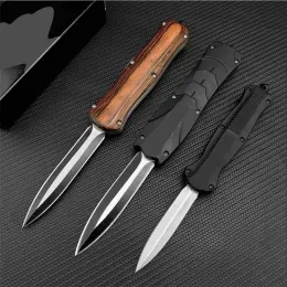 3 Modelos BM A016 3300 Faca de bolso automática 440C Blade Hunting Tactical Militar ao ar livre Faca de defesa para emergência 7800 9400 UT85 equipamento tático automático