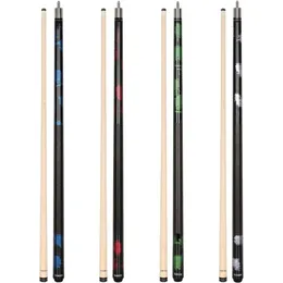 4 Pieces Pool Stick Cue Stick 58 inch Pool Cue Billiard House Bar Pool Cue 240401