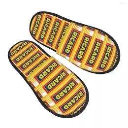 Slippers Ricard For Men Women Furry Ricards Fashion Pantoufle Homme Home