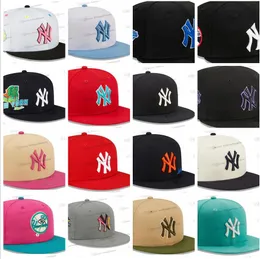 32 Spezialstile Herren Baseball Snapback Hats Mix Farben Sport verstellbare Kappen New York'pink Grey Camo Buntes Buchstaben Hut 1999 Patch auf Seite AP19-02 genäht