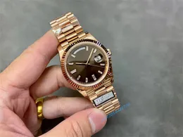 2024 새로운 QF 공장 남성 시계 시계 2836 움직임 직경 40mm 시계 무게 184G 904L Sapphire Crystal Glass Mirror Designer Watches를 사용한 강철 케이스