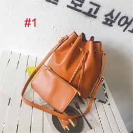 Shoulder Bags Fashion 2Pcs Bag Women Pattern High Quality Leather Crossbody Handbag Mother And Son Package