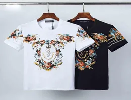 Camisetas de design de design no verão de 2020 tendência de marca masculino casal letra floral tops tops tee moda de luxo masculino tshirts 6527907
