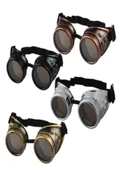 النظارات الشمسية jecksion men steampunk نظارات نظارات اللحام punk القوطية cosplay للجنسين VINTAGE VINTAGE 4Colors LSB253646111