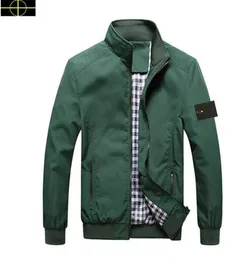 stone jacket 2023 Spring and Autumn Fashion New Men's Designer Coat Slim Fit Classic Casual Windbreaker Coat Zipper jacket