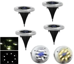 LED Underground spot solar lights Stainless Steel Stains في الهواء الطلق دفن الطاقة الشمسية المدفونة في الهواء الطلق مسار حديقة مقاومة للماء مصباح الأرض 2332807