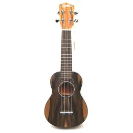 기타 고품질 21 인치 소프라노 우쿨렐레 4 줄 미니 기타 호두 재료 15 프렛 Ukelele Hawaii Travel Guitar