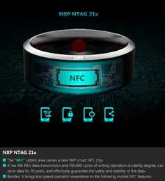 Smart Rings Wear Jakcom R3 NFC Magic för iPhone Samsung HTC Sony LG iOS Android Windows NFC Mobiltelefon1595436