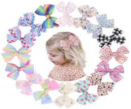 Accessori per capelli per ragazze Hairclips baby bb clip kids barrettes clips nastro bambini copricapo cartone animato per capelli carino principessa flo9712875