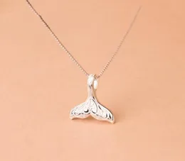 Colares pendentes Design Projeto Moda Animal Mulheres Colar Whale Tail Fish Charm Náutical Sereia Jóias Elegantes Collares5630931