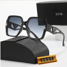 Mens Sonnenbrille Modedesigner Sonnenbrillen für Frauen klassische Marke Damen Sonnenbrille Sonnenschutzbrille Strand Tide Siebzigste Polizei Lesen Sie Sonnenbrillen mit Box